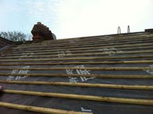 Lisburn Roofers Circle Slate 3