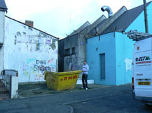 Lisburn Roofers Circle Slate 1