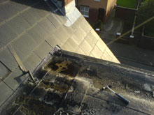 Lisburn Roofers Circle Slate 3
