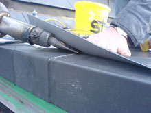 Lisburn Roofers Circle Slate 5