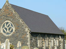 Lisburn Roofers Circle Slate 5